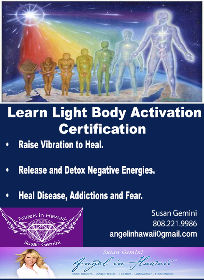 Light Body Activation Practitioner Certification - Angel In Hawaii ...