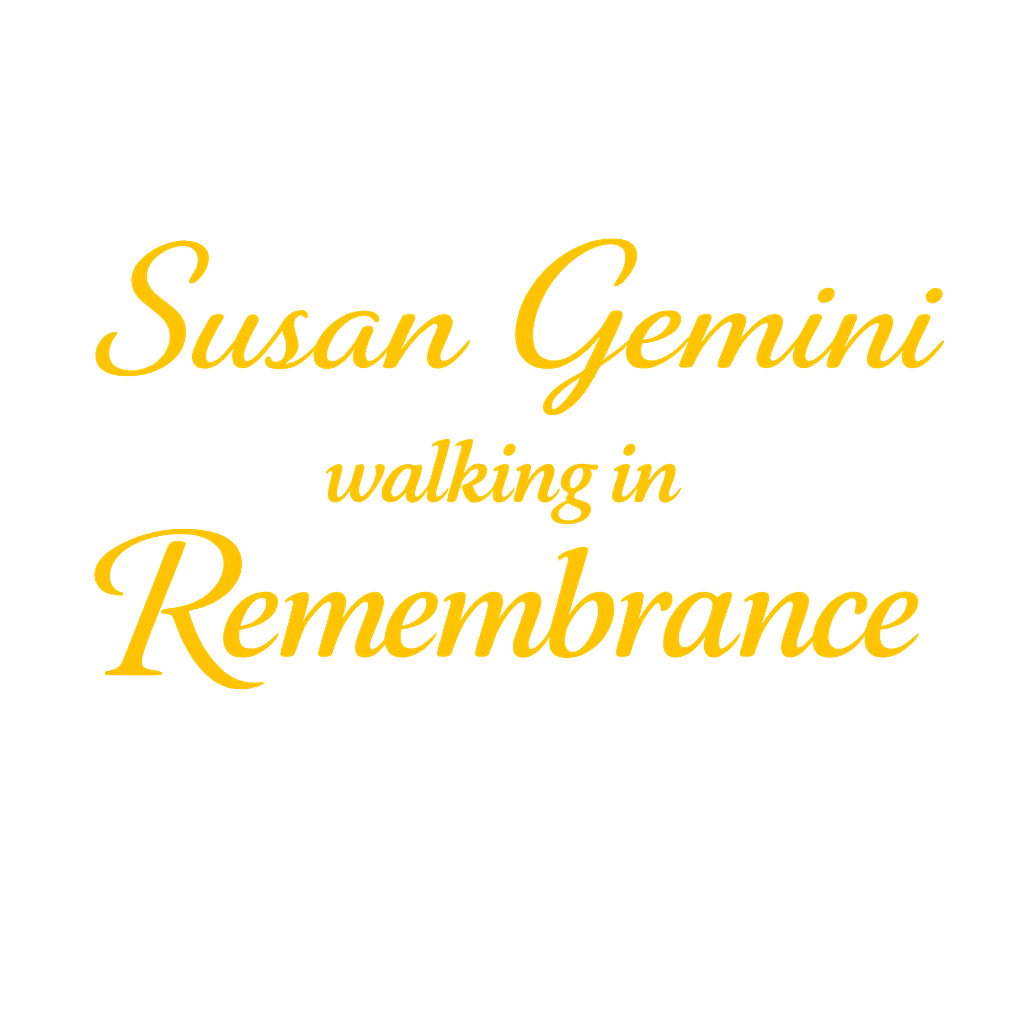 Susan Gemini Walking in Remembrance